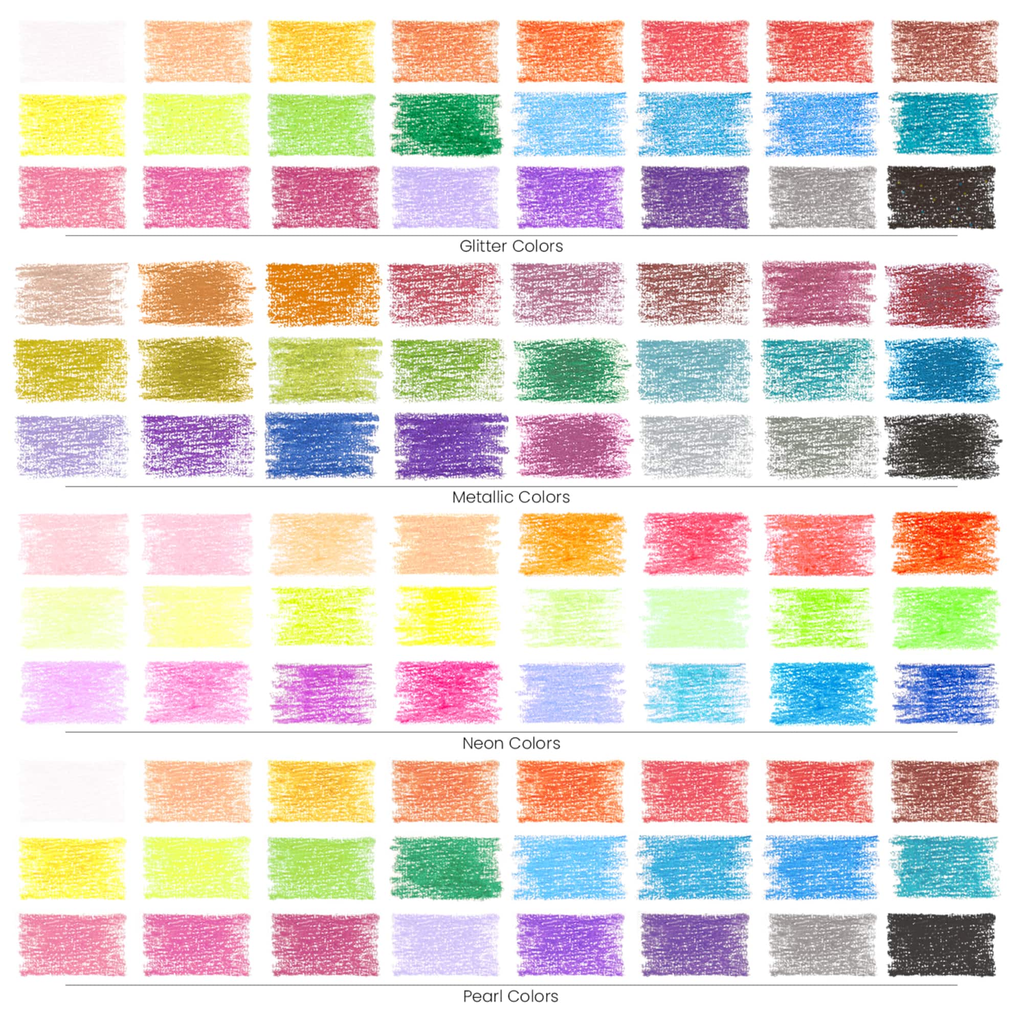 Arteza® Kids Special Effects Crayon Set